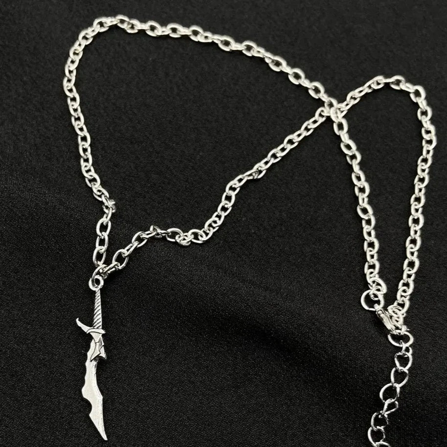 Sung Jin Woo Dagger Necklace