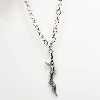 Sung Jin Woo Dagger Necklace