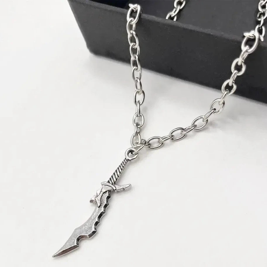 Sung Jin Woo Dagger Necklace