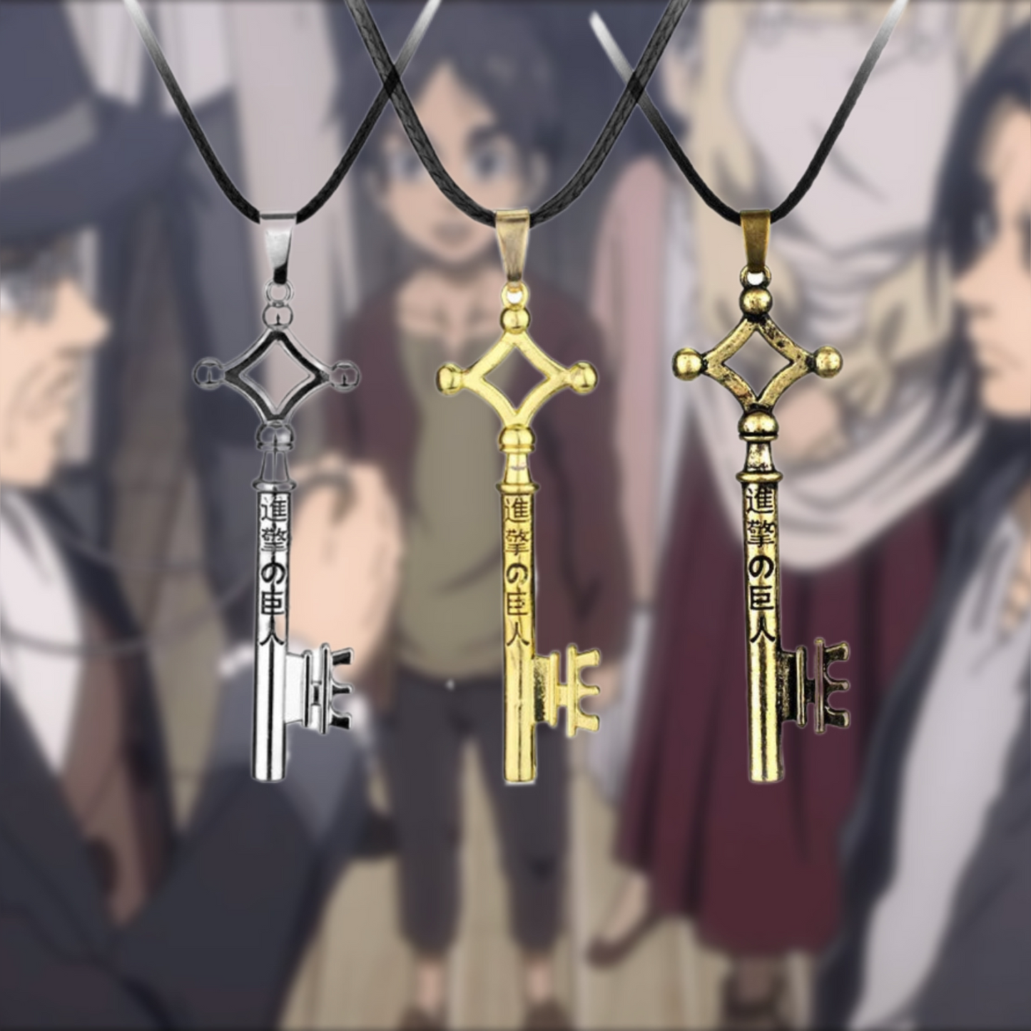 Attack On Titan - Grisha's Basement Key Necklace