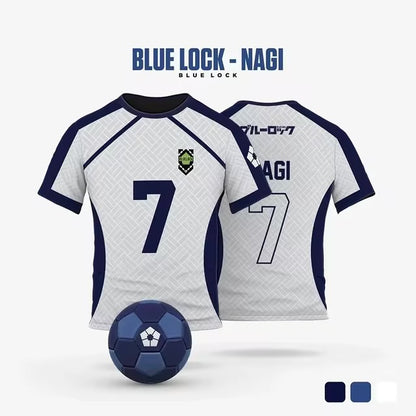 Training Jersey White | Blue Lock