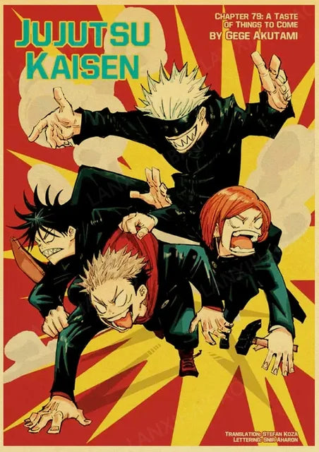 Jujutsu Kaisen Posters